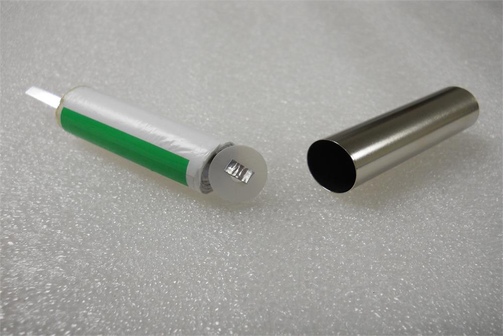 AA Size (14500 ) Cyliner Cell Case with Anti-Explosive Cap (Built-in PTC) & Insulation O-ring - 100 Pcs/package - EQ-Lib-AA