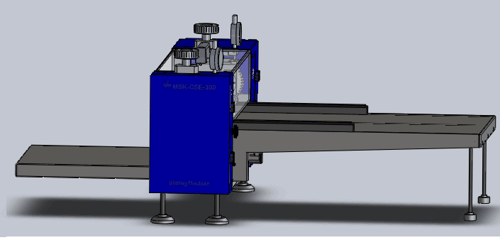 Semi-Automatic Slitting Machine for Electrodes of Cylinder Battery - MSKCSE300