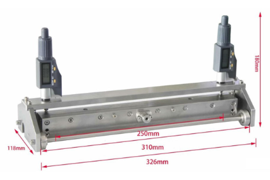 250 mm Wide Slot-die Film Applicator with Rollers-Se-KTQ-250SD