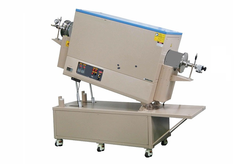 900°C Max Rotary Tube Furnace with 8" ID 310S Alloy Tube & Optional Heating Zones - GSL-900X-8-R