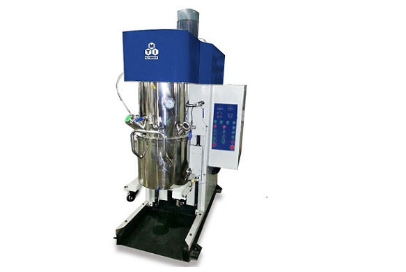 10 L Planetary Vacuum Mixer with Vacuum Pump and Water Chiller - MSK-SFM-9-10L