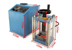 40T Lab Press with Programmable Electric Hydraulic Pump - YLJ-40TA-PE
