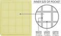 20 pcs 2" Die / IC Tray (16 Pockets of 411x411x30 mil or 10.44 x10.44 x 0.76 mm) - NH20-411-411-30