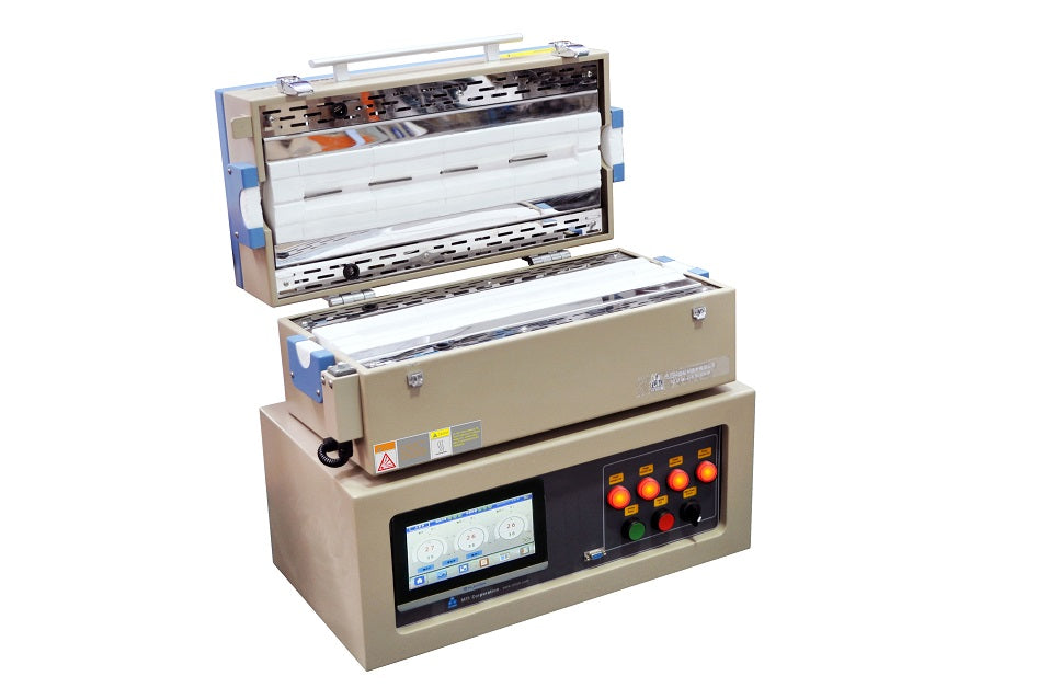 Four Zones 1200oC Tube Furnace w/ Temperature Controllers for 1 or 2" Tube - OTF-1200X-IV-S