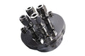 Vacuum Sealing Flange with Four 1/4" Feedthroughs for 60mm O.D. Tube - FL60-4FTR