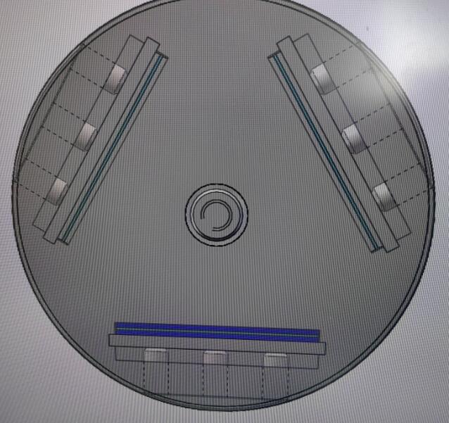 3" Holder for Sample Edge Polishing with Three Slots & Two Dead Weights - EQ-PF-3E