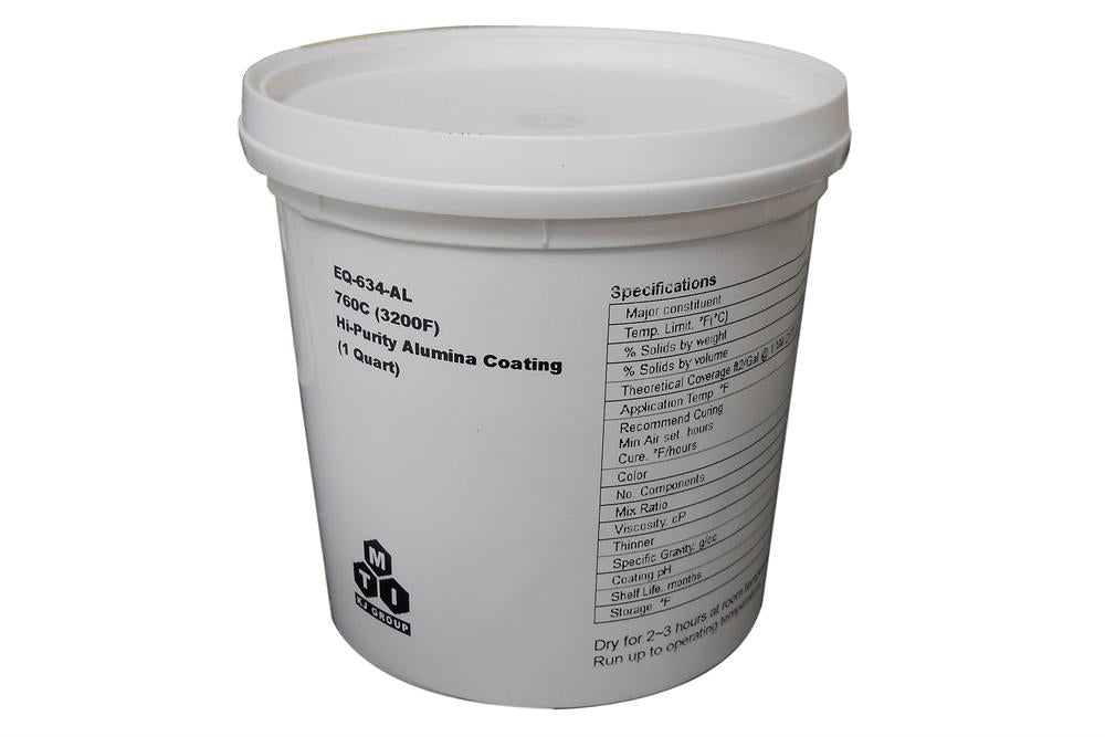 1760C (3200F) Hi-Purity Alumina Coating - 634-AL-LD