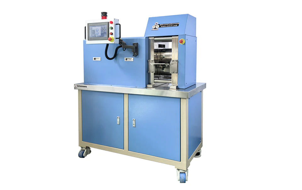 Heavy Duty Rolling Press w/ Automatic Control of Prolling Speed and Gap and Pressing Force Display up to 10 T - MSK-ARP-10T