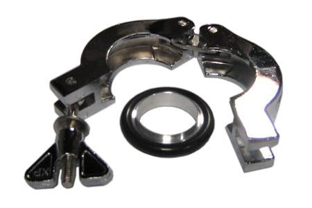 KF-40 Quick Clamp with Rubber O-Ring - KF40Clamp