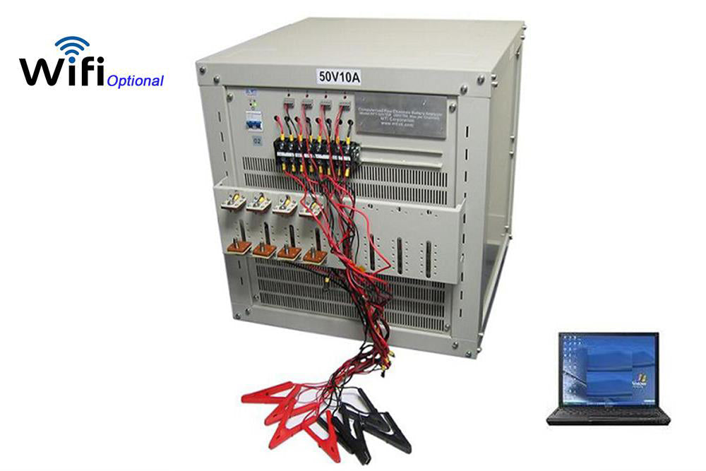 4 Channel Battery Analyzer (50V,10A) with Laptop - BST8-4C10A50V