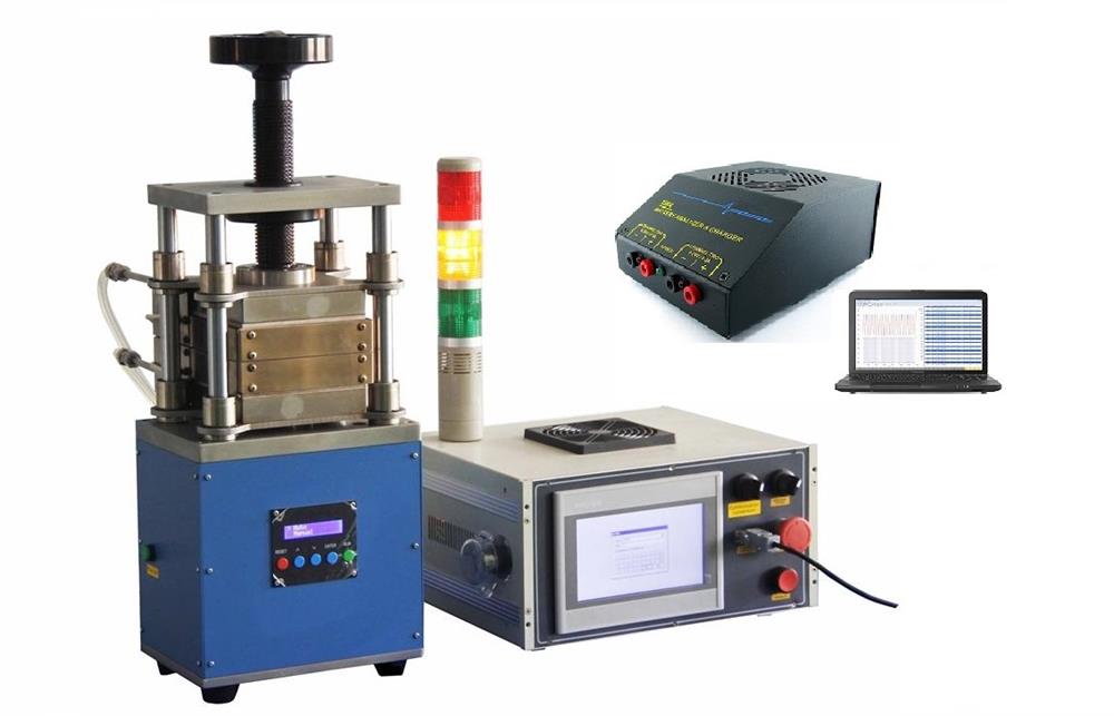 5T Precision Electric Mechanic Laminating Heating Press (500°C Max, 135x135 mm) - YLJ-HP-100E