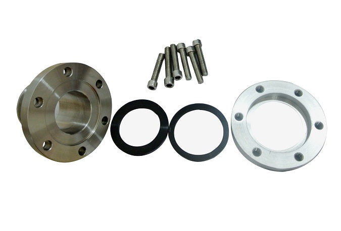 One-end Open Quartz Tube (50 ODx44 ID x 263 L mm) w/ Compression Flange for High Vacuum - FL50CF