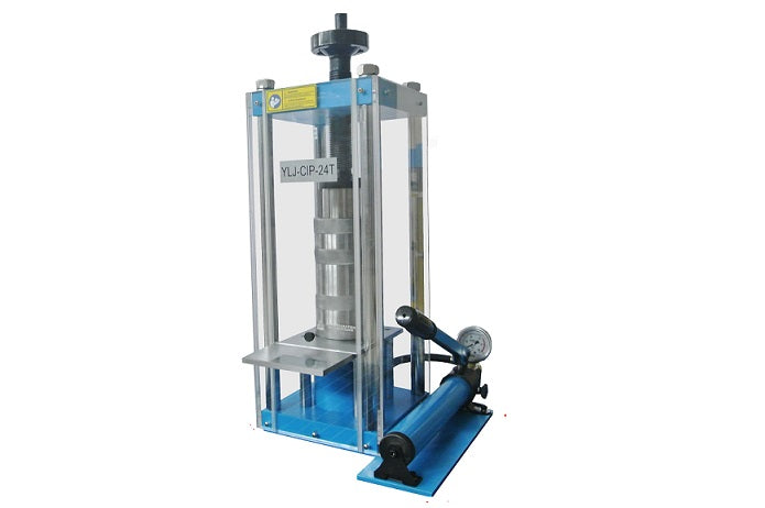 330 MPa CIP (Cold Isostatic Pressing) Press with 30mm ID Vessel up - YLJ-CIP-20B