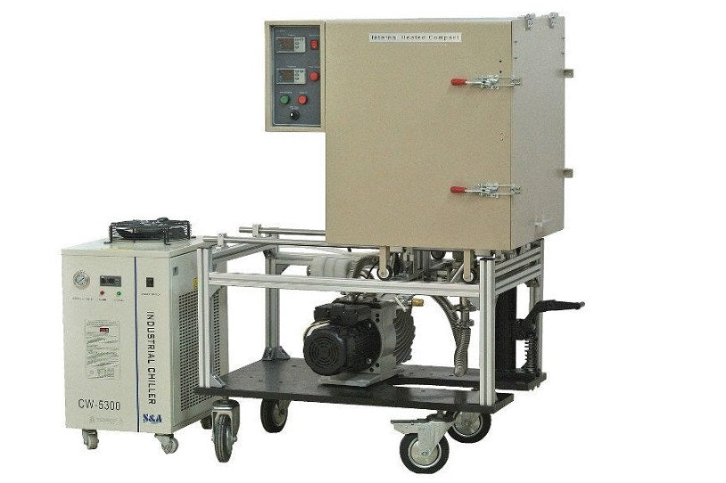 1500C Max. Compact Hot Isostatic Pressing (HIP) Furnace (80IDx130H mm) up to 20 Mpa with Sliding Safety Box - CM-HIP-3
