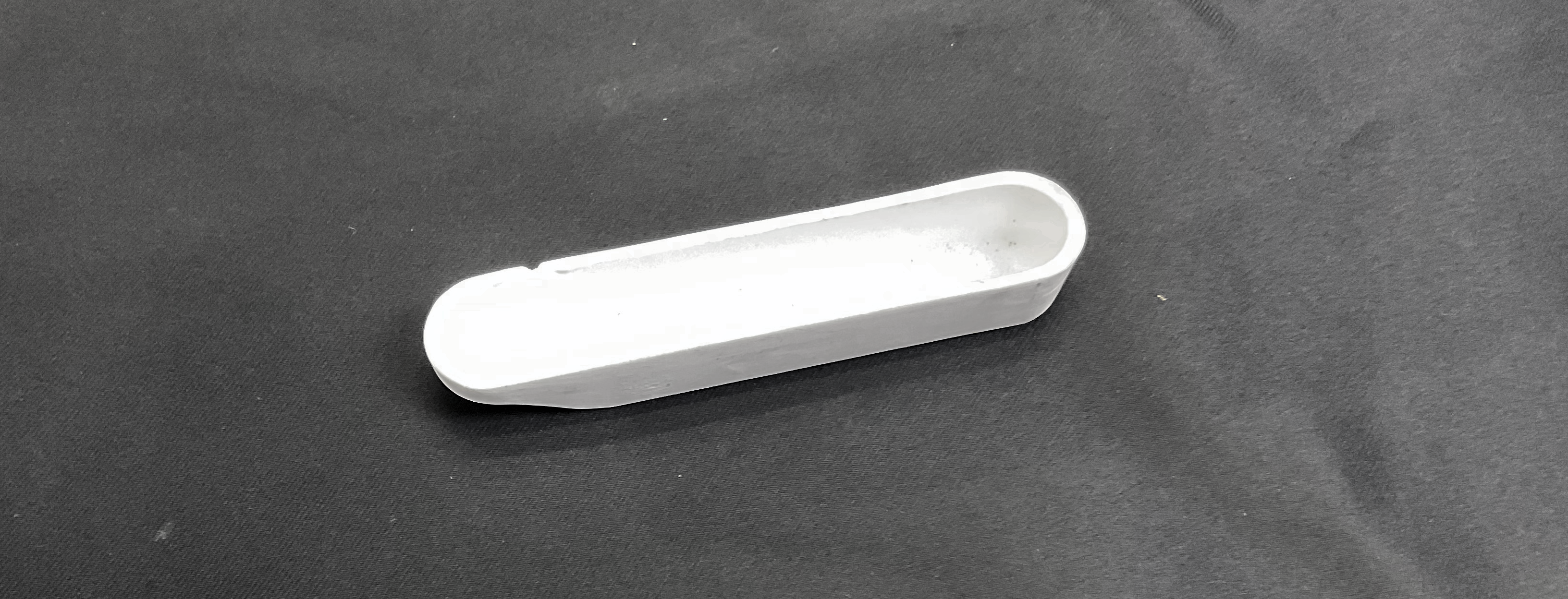 Zirconia (ZrO2) Boat Crucible