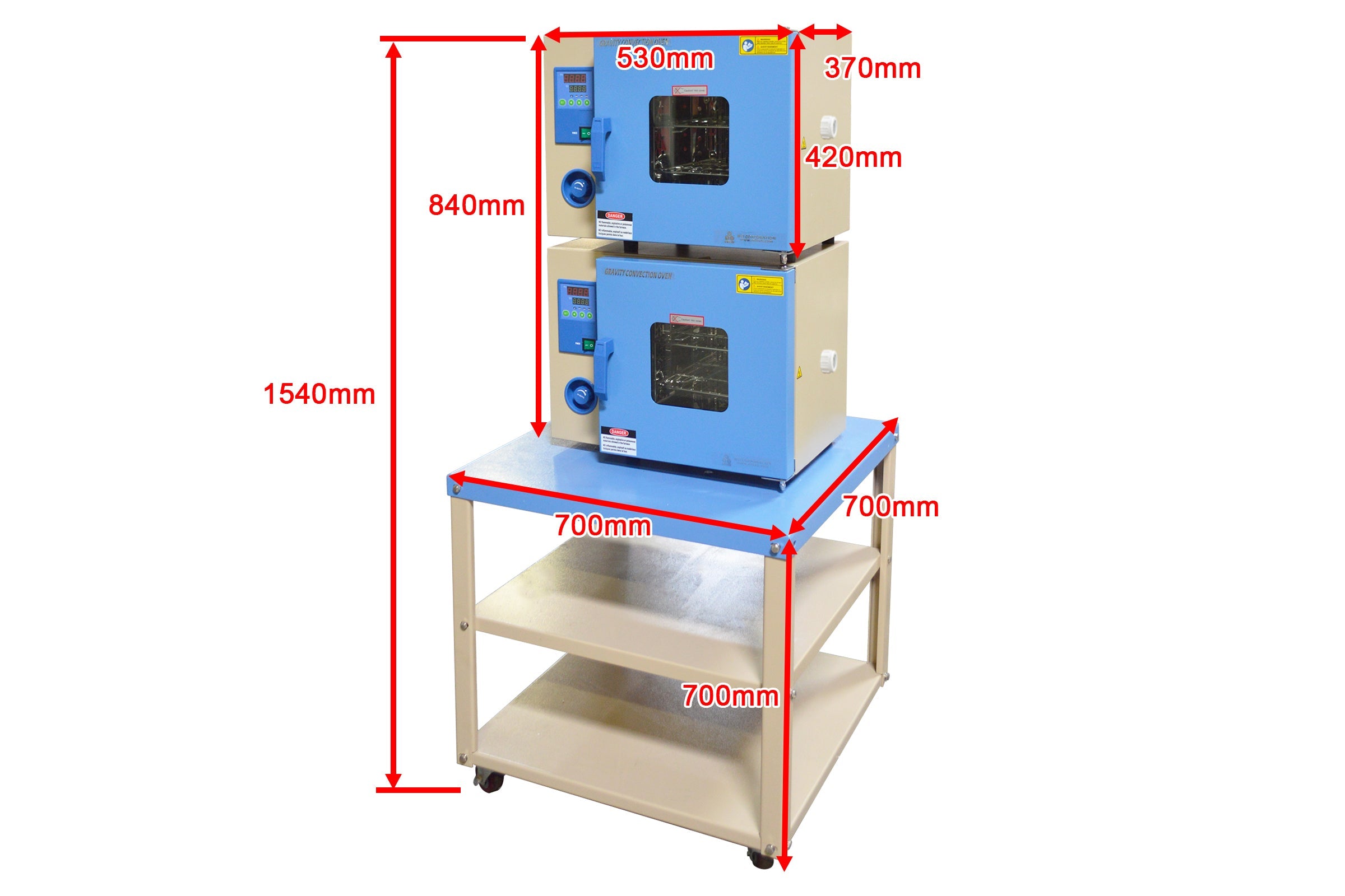 Dual Fire-Proof Chamber (2 x 12L) for Thermal Abuse Test of Battery (0-180C) - DHG-9015TA