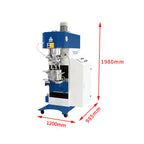 10 L Planetary Vacuum Mixer with Vacuum Pump and Water Chiller - MSK-SFM-9-10L