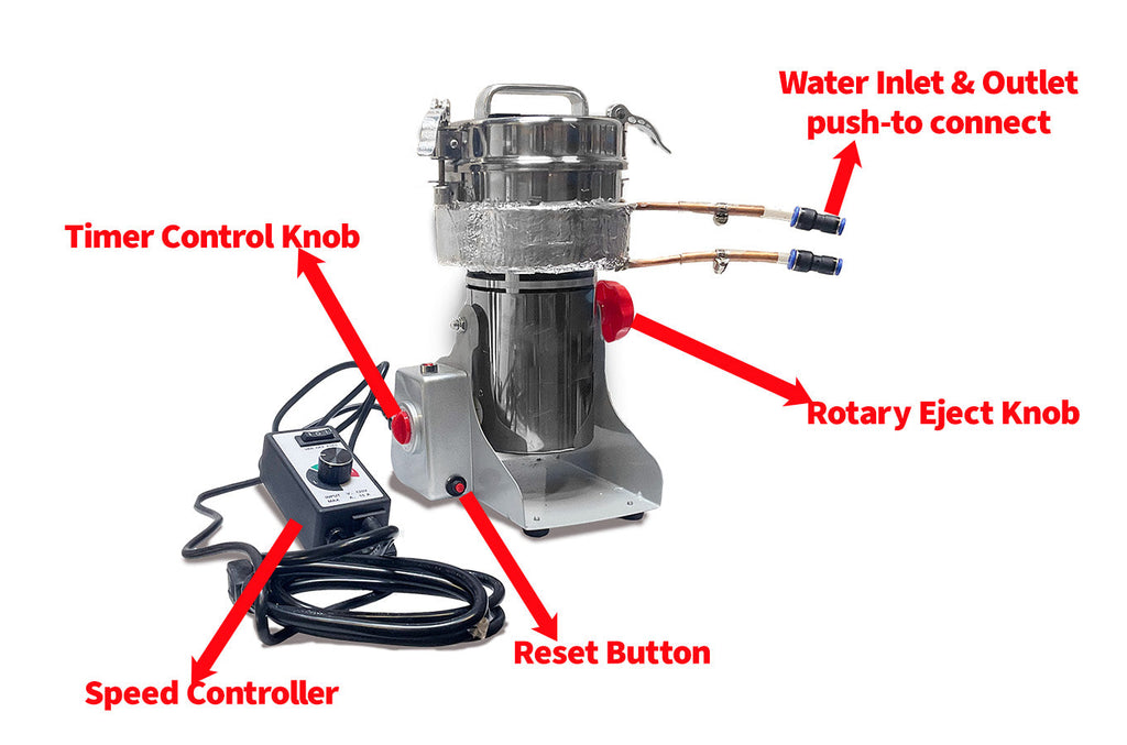 Dry Mixing Mixer & Dispenser with Water Cooling & Adjustable Speed  Up to 25K RPM  -MSK-FS-152-WC