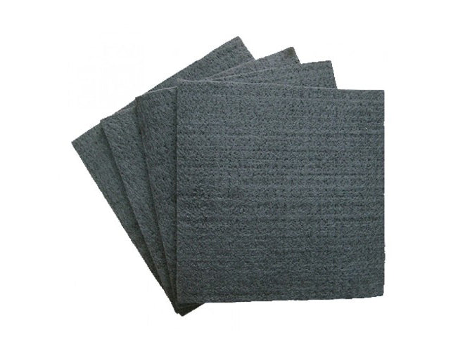 Graphite Felt Sheet (100mm*100mm*3 mm) as Conductive Substrate for Redox Flow Batteries, Electrolyzers, or Fuel Cells, 10pcs/bag, EFC-GFS