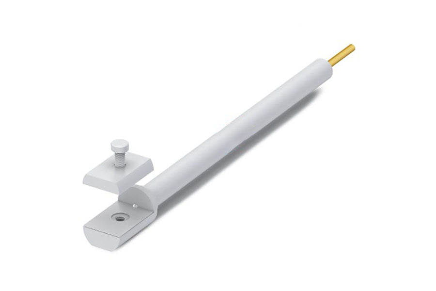 Platinum Sheet Electrode Clamp (Φ6mm) as Working Electrode for Electrochemical Research, 1 pcs, EFC-WE-PEC