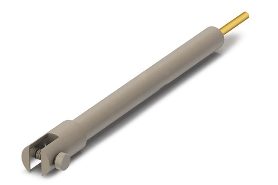 Platinum Sheet Electrode Clamp (Φ6mm) as Working Electrode for Electrochemical Research, 1 pcs, EFC-WE-PEC