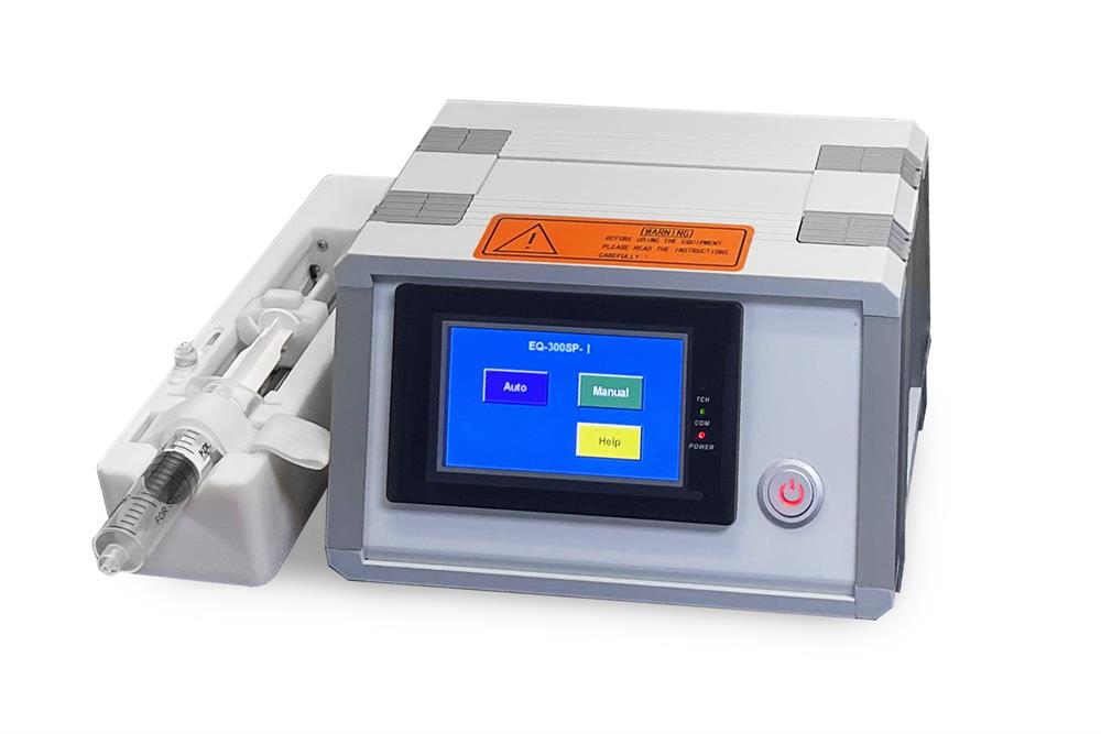 LCD Touch Screen Controlled Infusion Syringe Pump with (0-20 mm/min) - 500SP