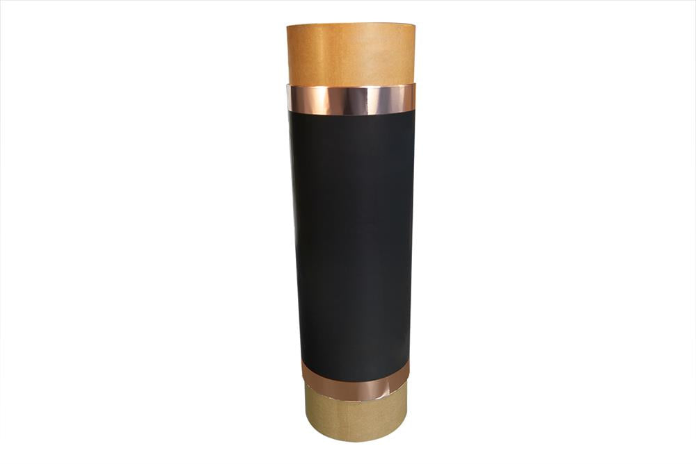 Double Side Conductive Carbon Coated Copper Foil for Battery Anode Substrate (180mm/280mm width x 11 um thick, 1.3 kg/roll) - CCCu-20