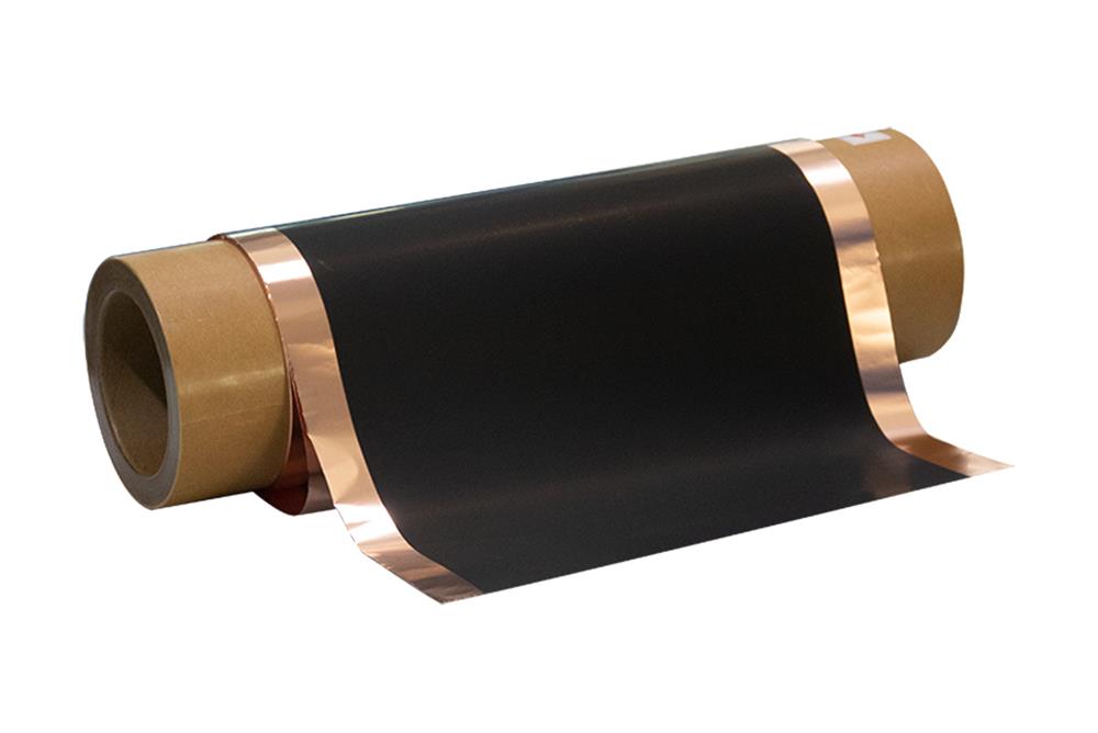 Double Side Graphite Coated Copper Foil for Battery Anode (20 m L x 200mm W x 90 um T), 1 Roll, - GCCu-R