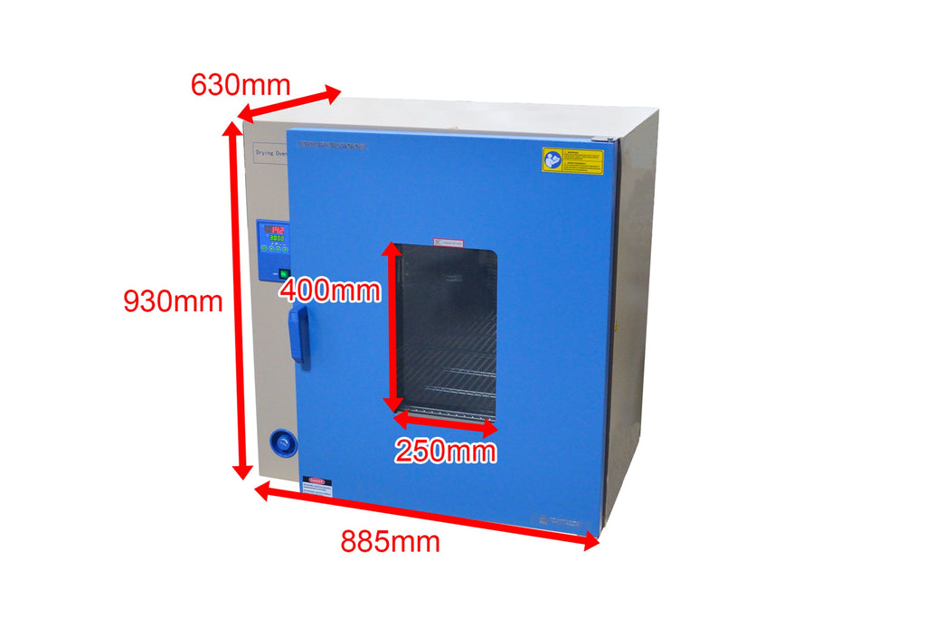 190L Convection Drying Oven with Digital Temperature Controller (23.5"x17"x29.5", 250C) - DHG-9245A