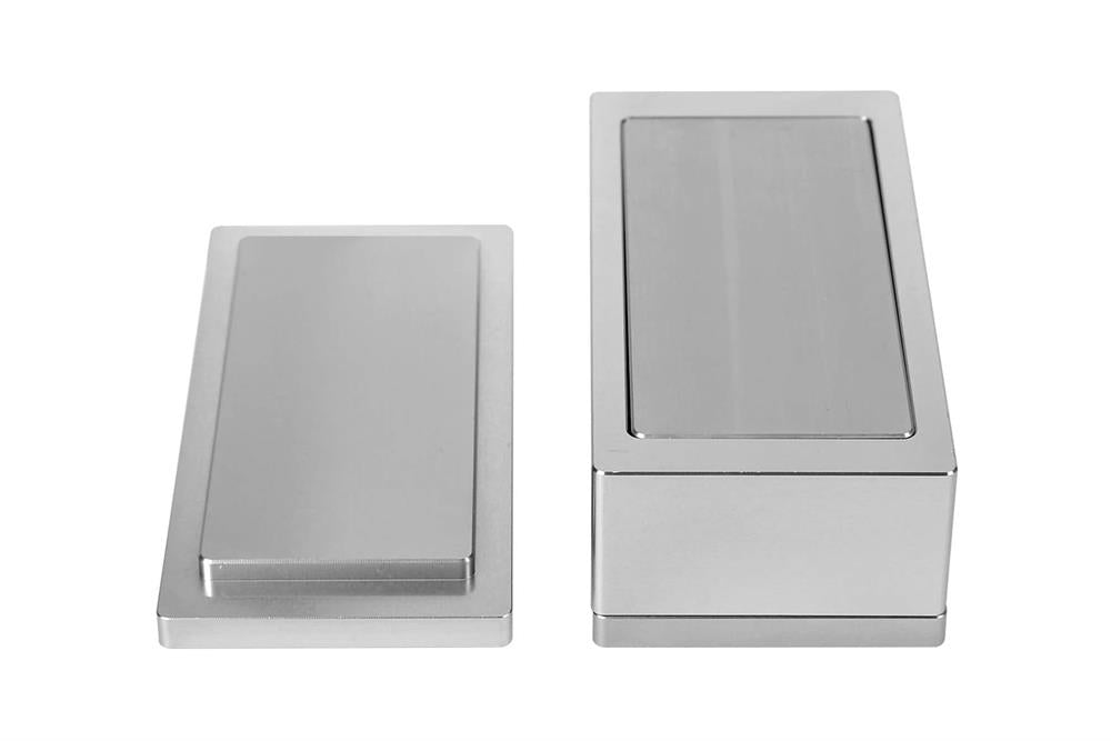 2" x 4" Pre Pressing Die Made of Aluminum -Alloy for Polymer Compound - Die-2-4-Al