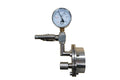 Left Side Vacuum Sealing Flange for 3" (76 mm) Tube w/ Valves & 1/4" Feed-through - FL-76FTL