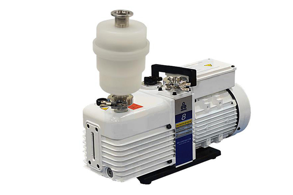 NRTL Certified 156 L/min Double Stage Rotary Vane Vacuum Pump with Exhaust Filter - FYP