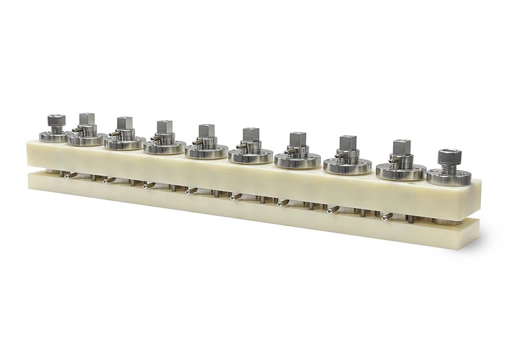 8 Channel Split Coin Cell Kit for High-Throughput Testing of Battery Materials - HSC-8