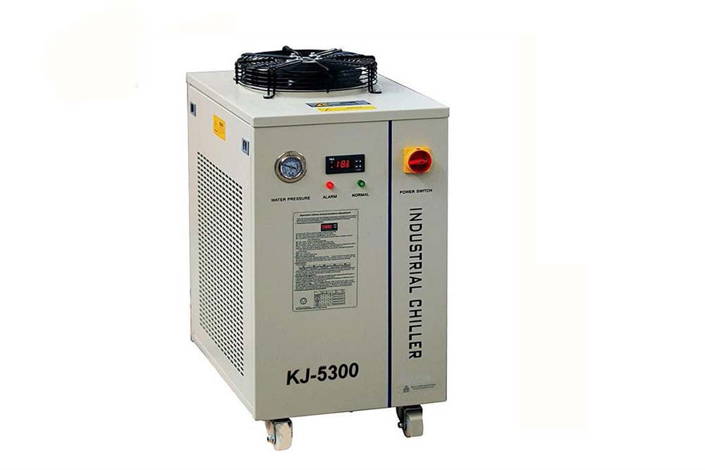 Middle Size Digital Temperature Controlled Recirculating Water Chiller with 16L/min Flow, 6K BTU/hr -KJ5300