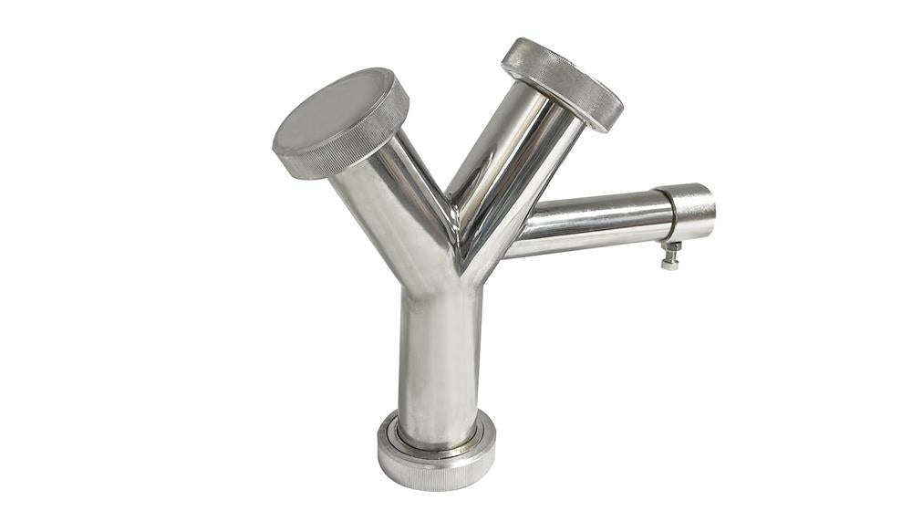 50ml Stainless Steel V-Shape Mixing Container for Bench Top Ball Grinding & Milling Machine SFM-11 - MJ-11-50SS