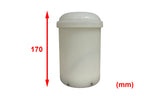 Nylon jar of SFM-2 milling machine (1000ml, 4pcs/package) - MJ-2-1000NL
