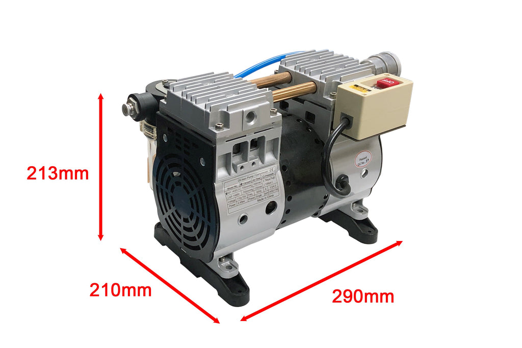 500°C Heating Plate (350L x 240W, mm) with Optional Vacuum Chuck & Pump - HP-500V