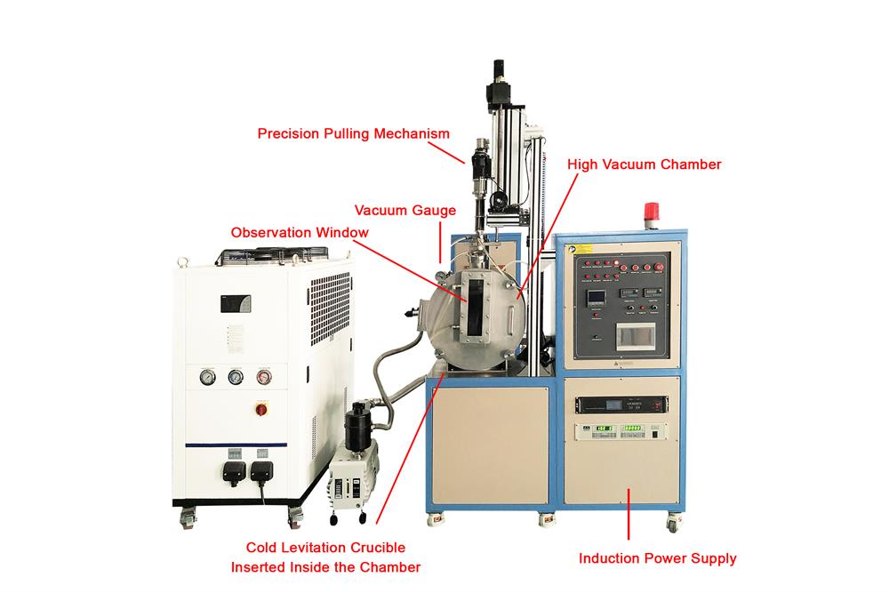 Crystal Grower By Vacuum Levitation Melting - SKJ-LCZ