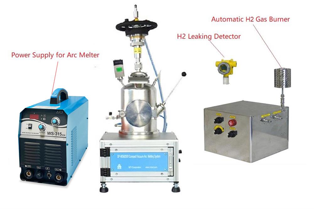 Benchtop Vacuum Arc Melting System with Large Cavity up to 200 g (Fe) - SP-MSM200