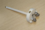 Ready-to-Use Thermocouple: K type (Ni-Cr/Ni-Al) 118.5 mm (4.6") Length with Ceramic Sheath - TCK11