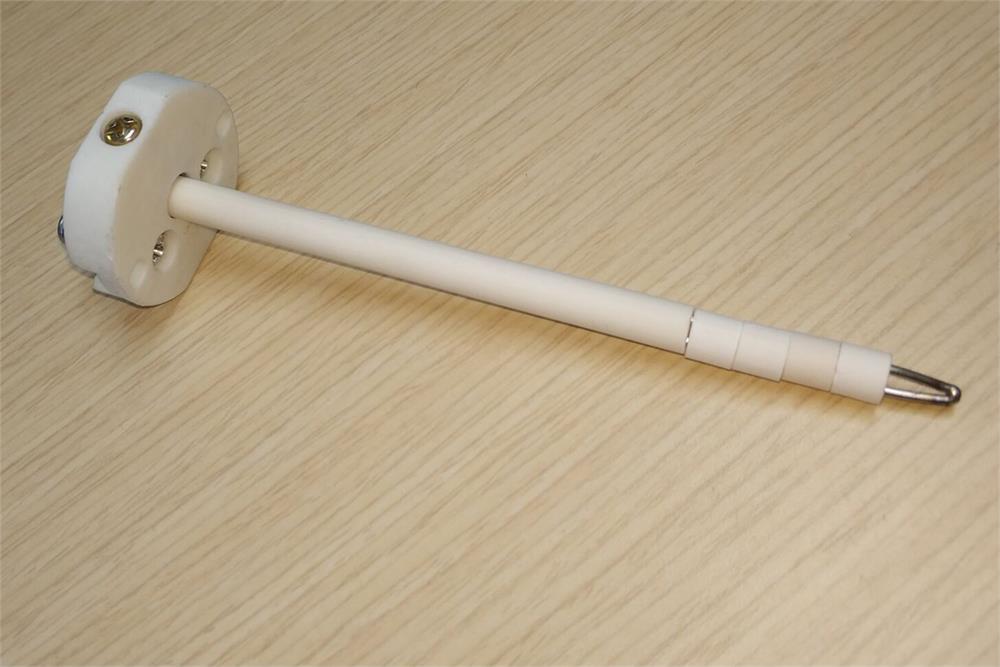 Ready-to-Use Thermocouple: K type (Ni-Cr/Ni-Al) 118.5 mm (4.6") Length with Ceramic Sheath - TCK11