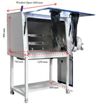 7 kW Melt-spinning System with the Glove Box - VTC-200S-GB