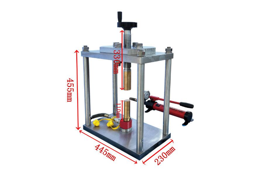 5T Hydraulic Lab Press for Preparing Sample under Magnetic Field - YLJ-5T-MG