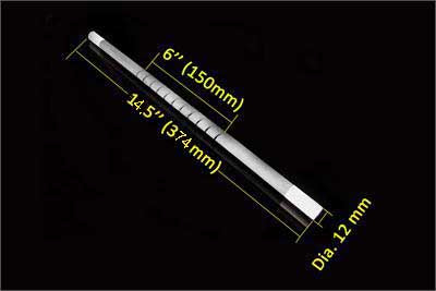 1650°C Grade Kanthal GLOBAR-SG SiC Heating Element( 6" heating zone x 374mm L ) -1600SP6HE374
