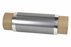 Double Sides Conductive Carbon Coated Aluminum Foil for Battery Cathode Substrate (260/180 mm W x 18um Thickness) - CCAL-18u