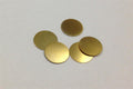 Gold Coated SS304 Spacer for CR20XX Cell (15.5mm Diam x 0.5 mm) - 10 pcs/pck - CR20SPA05-G