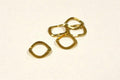 Gold Coated Stainless Steel Wave Spring for CR2032 Case - 10 pcs/pck-CR20WS-SpringG