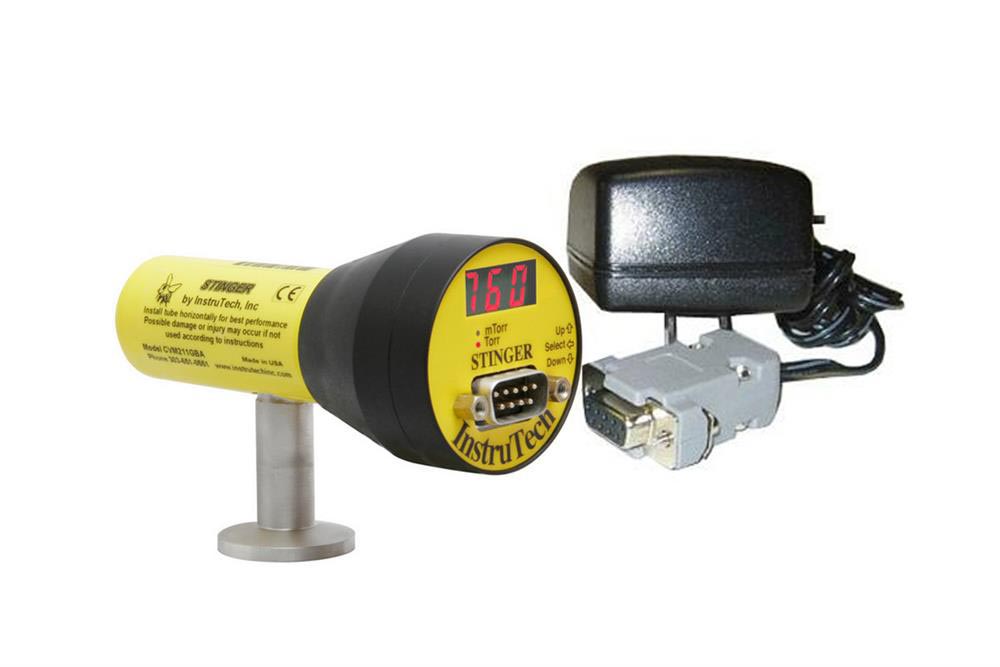 NIST Traceable Digital Convection Vacuum Gauge with Power Supply - Up to 1E-4 Torr - CVM211LD