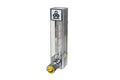 Compact Direct Read Flow Meter, 800 - 8000 cc/min. with two male fittings-FM-8000CC