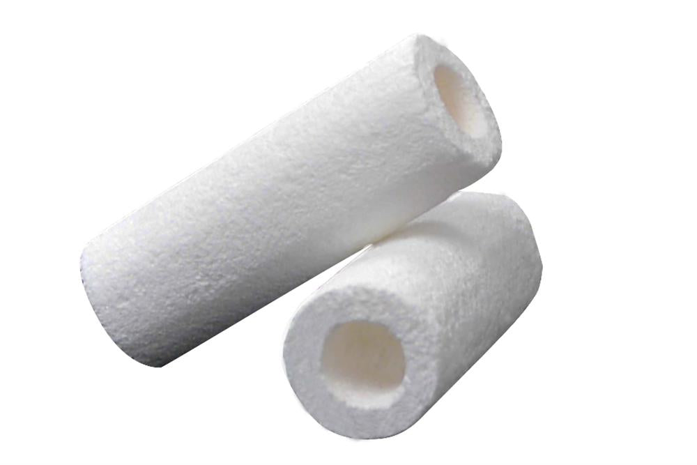 Alumina Foam Block: 18 mm Diameter (one pair) for 1" Tube Furnace - FTB18